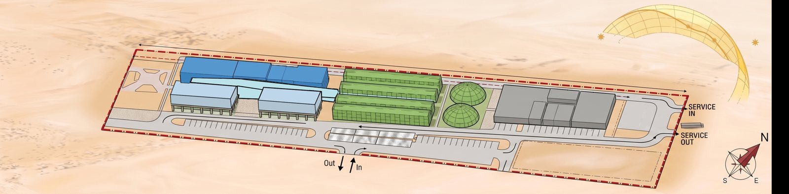 Master plan stage 4: Critical Support Infrastructure