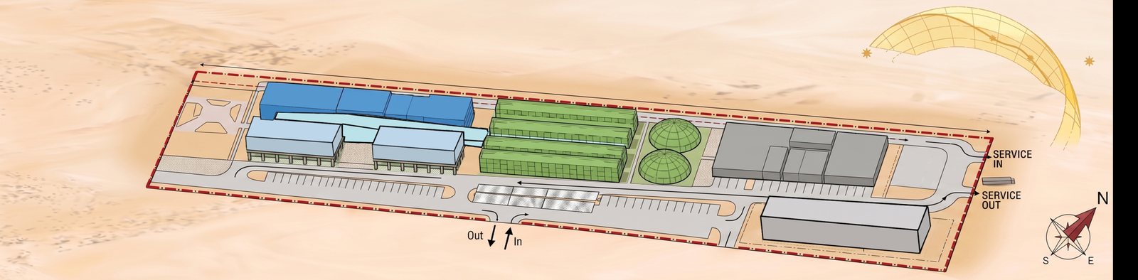 Master plan stage 5: Staff Accommodation
